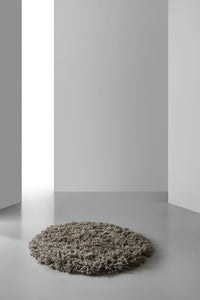 Kivi-villanukkamatto 110x140cm | tumma luonnonharmaa
